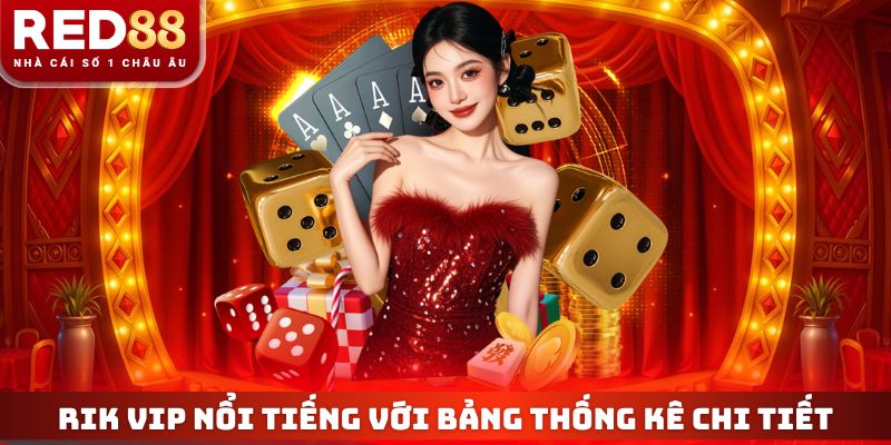 Rik vip nổi tiếng với bảng thống kê chi tiết
